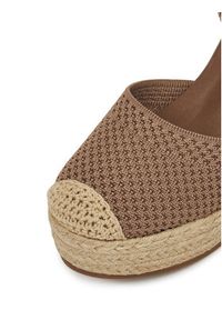 DeeZee Espadryle WS2509-001 Beżowy. Kolor: beżowy. Materiał: materiał #7