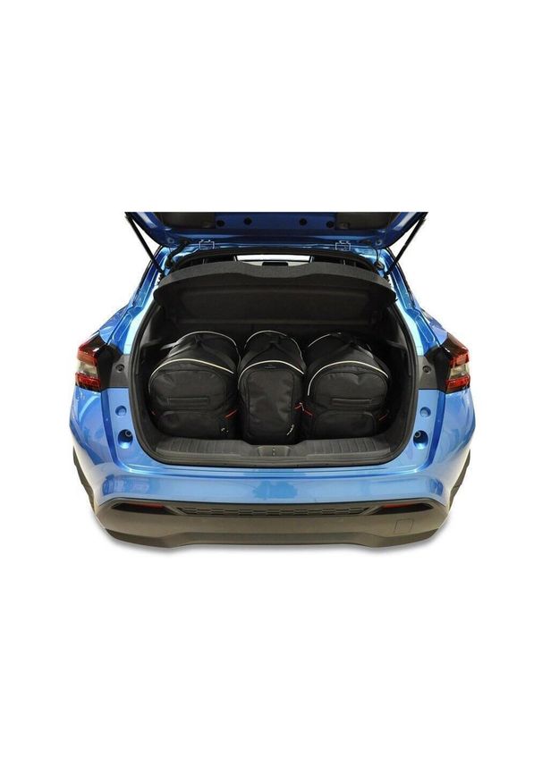 KJUST - Torby Do Bagażnika Nissan Juke 2019+ 3Szt Kjust. Kolor: czarny. Styl: sportowy