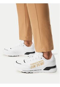 Versace Jeans Couture Sneakersy 80YA3SA5 ZSE13 Biały. Kolor: biały. Materiał: mesh #4