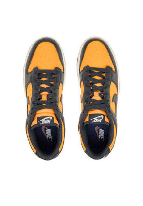 Nike Sneakersy Dunk Low Retro HF5441 700 Pomarańczowy. Kolor: pomarańczowy. Materiał: skóra