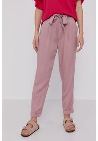 medicine - Medicine - Spodnie Basic. Okazja: na co dzień. Kolor: różowy. Styl: casual #1