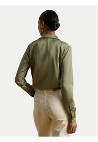 Lauren Ralph Lauren - LAUREN RALPH LAUREN Koszula 200P13808004 Zielony Regular Fit. Kolor: zielony. Materiał: syntetyk #7