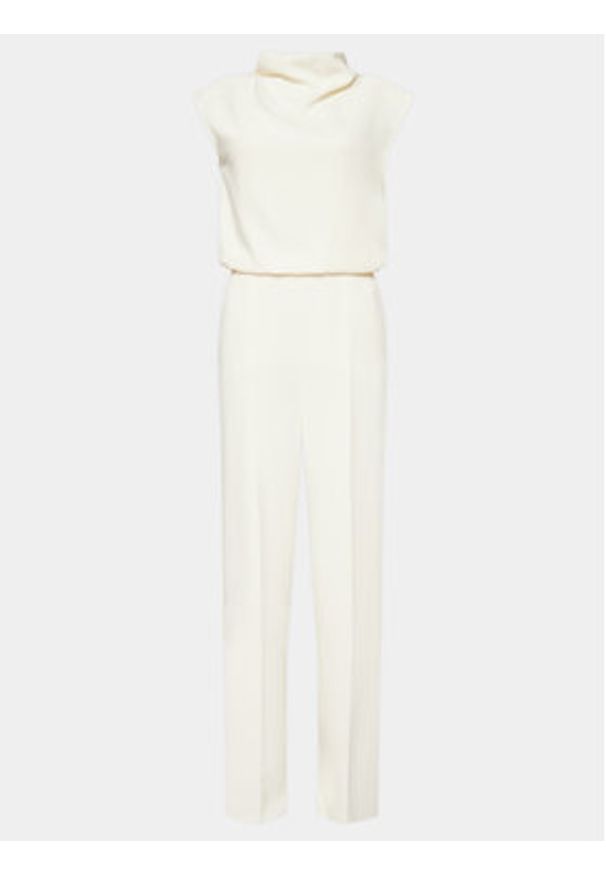 Marella Kombinezon Lilia 2413241013 Écru Regular Fit. Materiał: syntetyk