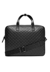Emporio Armani Torba na laptopa EM001680 AF14774 UC001 Czarny. Kolor: czarny. Materiał: skóra #5