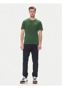 Aeronautica Militare T-Shirt 251TS1580J372 Zielony Regular Fit. Kolor: zielony. Materiał: bawełna #4