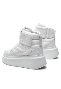 Karl Lagerfeld - KARL LAGERFELD Sneakersy KL63555 Biały. Kolor: biały. Materiał: skóra #5
