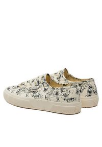 Superga Tenisówki Sketched Flowers 2750 S6122NW Beżowy. Kolor: beżowy. Materiał: materiał