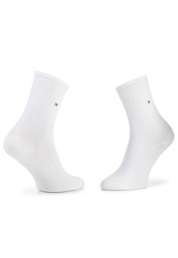 TOMMY HILFIGER - Tommy Hilfiger Skarpety długie 371221 Biały. Kolor: biały. Materiał: materiał
