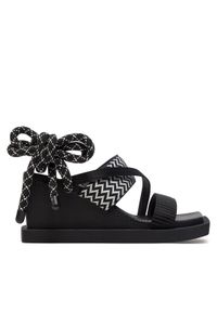 United Nude Sandały Ko Craft Mid 1082801137 Czarny. Kolor: czarny. Materiał: materiał