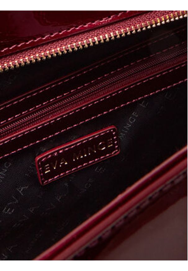 Eva Minge Torebka R-01 Bordowy. Kolor: czerwony