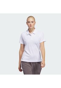 Adidas - Koszulka Women's Ultimate365 HEAT.RDY Polo. Typ kołnierza: polo. Kolor: biały. Materiał: materiał. Styl: sportowy