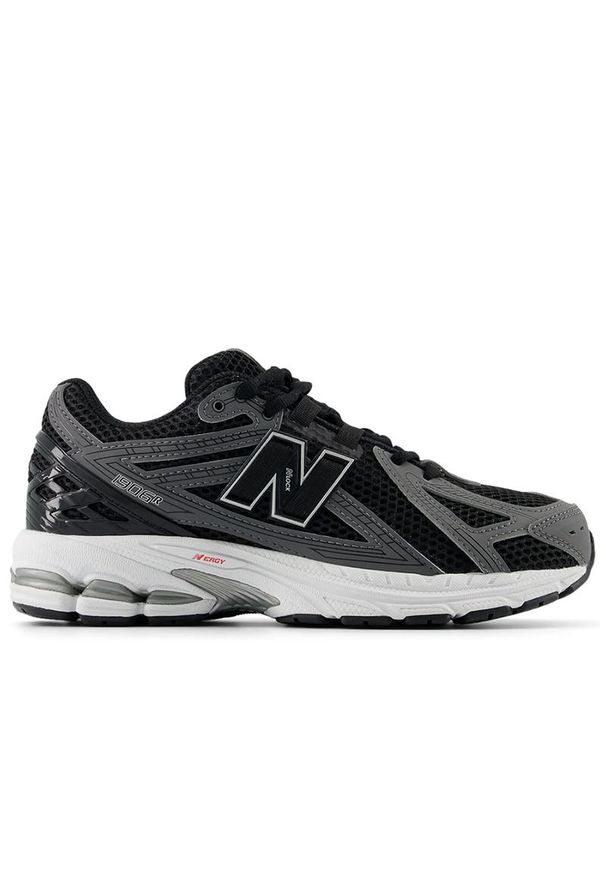 Buty młodzieżowe New Balance GC1906CJ - czarne. Kolor: czarny. Materiał: materiał, syntetyk, guma. Szerokość cholewki: normalna