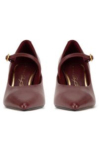 Gino Rossi Szpilki NOELLA-527-5-TB Bordowy. Kolor: czerwony. Materiał: skóra. Obcas: na szpilce #2