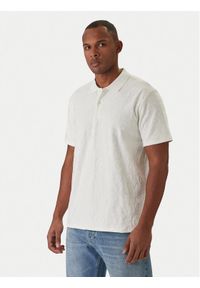 Guess Polo M6RP25 KCFE2 Écru Regular Fit. Typ kołnierza: polo. Materiał: syntetyk #1
