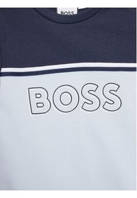 BOSS - Boss Romper J50793 Niebieski. Kolor: niebieski. Materiał: bawełna #2