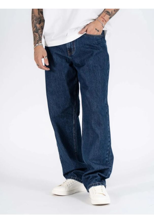 MARCUS - Męskie Spodnie Jeansowe Marcus Jason Z 2242 Arizona Blue Used 14-200326