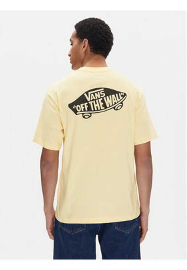 Vans T-Shirt Style 76 II VN000P50 Zielony Loose Fit. Kolor: zielony. Materiał: bawełna