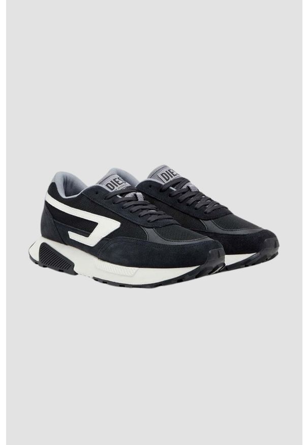 Diesel - DIESEL Czarne sneakersy S-TYCHE D, Rozmiar 44. Kolor: czarny