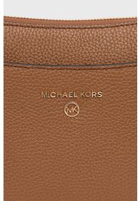 MICHAEL Michael Kors torebka skórzana 32S1GT9C8L kolor brązowy. Kolor: brązowy. Materiał: skórzane. Rodzaj torebki: na ramię #7