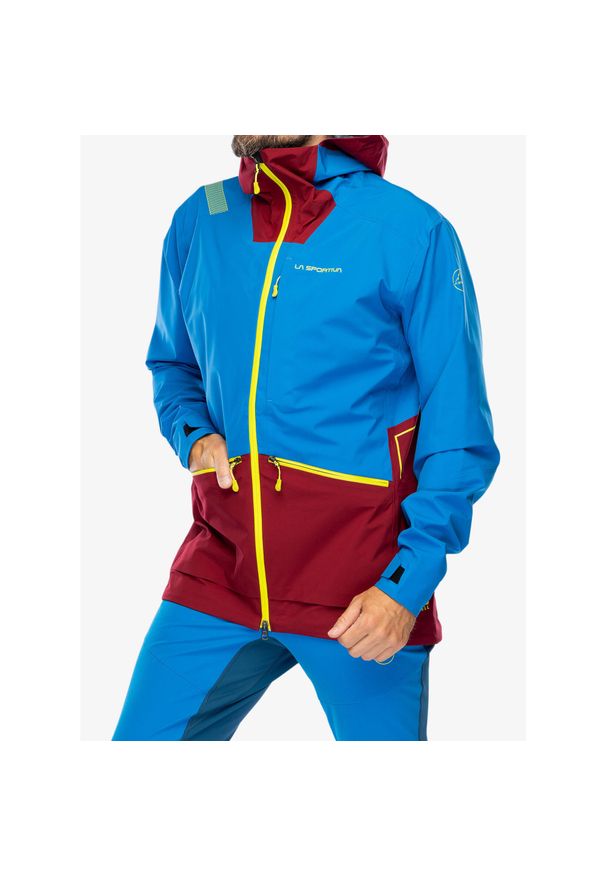 LA SPORTIVA - Kurtka z membraną męska La Sportiva Chaser Evo Shell Jkt. Kolor: niebieski