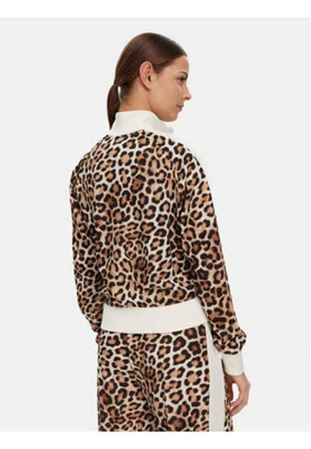 Puma Bluza T7 Leo Luxe 632342 Brązowy Regular Fit. Kolor: brązowy. Materiał: syntetyk