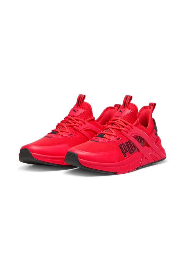 Puma Buty Pacer+ 39524003. Kolor: czerwony. Materiał: materiał, syntetyk, tkanina, guma. Sport: bieganie