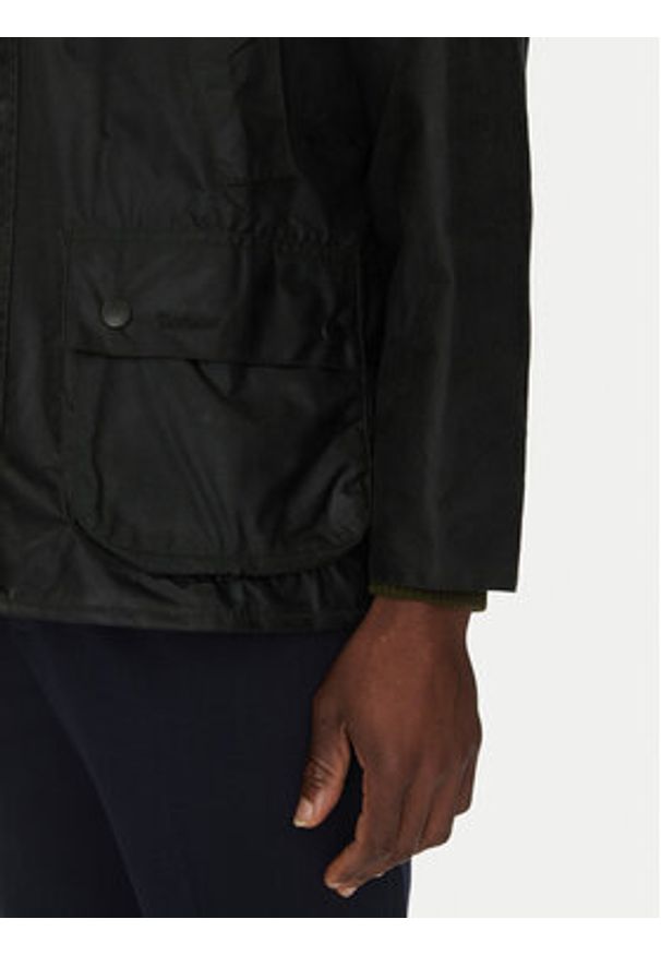 Barbour Kurtka przejściowa Bedale MWX0018SG91 Zielony Relaxed Fit. Kolor: zielony. Materiał: bawełna