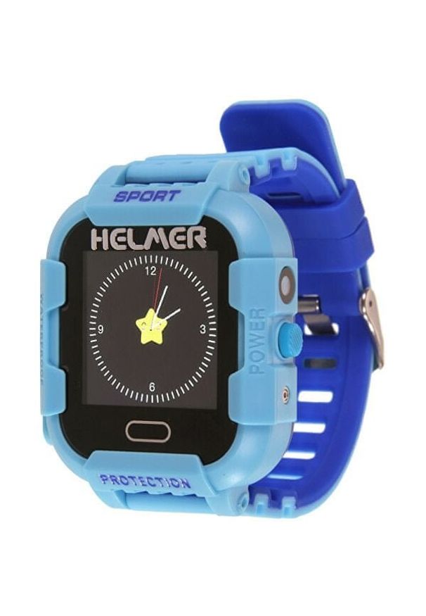 Helmer Chytré dotykové hodinky s GPS lokátorem a fotoaparátem - LK 708 modré