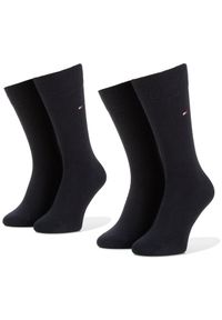 TOMMY HILFIGER - Skarpety długie Tommy Hilfiger. Kolor: niebieski #1