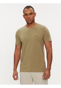 Calvin Klein T-Shirt K10K112724 Zielony Slim Fit. Kolor: zielony. Materiał: bawełna