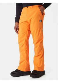 Quiksilver Spodnie snowboardowe Estate EQYTP03237 Pomarańczowy Slim Fit. Kolor: pomarańczowy. Materiał: syntetyk. Sport: snowboard #1