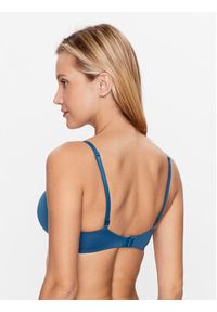 Calvin Klein Underwear Biustonosz push-up 000QF6016E Niebieski. Kolor: niebieski. Materiał: syntetyk. Rodzaj stanika: push-up