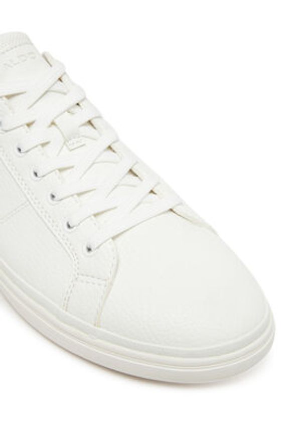 Aldo Sneakersy Finespec 13451152 Biały. Kolor: biały. Materiał: skóra