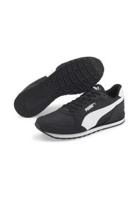 Buty Puma ST Runner V3 NL, Mężczyźni. Kolor: biały, zielony, wielokolorowy, brązowy. Materiał: mesh, materiał, syntetyk, tkanina. Sport: turystyka piesza