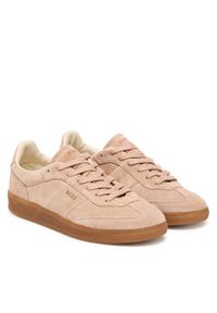 BOSS Sneakersy Brenta 50536645 Różowy. Kolor: różowy. Materiał: zamsz, skóra #5