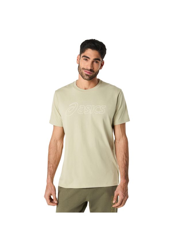 Koszulka Asics Logo. Kolor: zielony. Sport: fitness