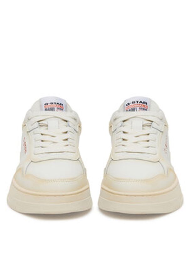 G-Star RAW - G-Star Raw Sneakersy V5-10505 Biały. Kolor: biały. Materiał: skóra