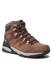 Jack Wolfskin Trekkingi Refugio Texapore Mid W 4050871 Brązowy. Kolor: brązowy. Materiał: skóra, zamsz #5