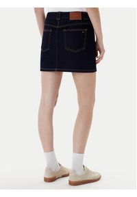 Tommy Jeans Spódnica jeansowa DW0DW21991 Granatowy Regular Fit. Kolor: niebieski. Materiał: bawełna #3