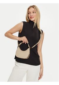 Love Moschino - LOVE MOSCHINO Torebka JC4019PP1ILT0110 Beżowy. Kolor: beżowy. Materiał: skórzane #5