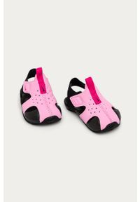 Nike Kids - Sandały dziecięce Sunray Protect. Nosek buta: okrągły. Zapięcie: rzepy. Kolor: fioletowy. Materiał: syntetyk, materiał, guma #3