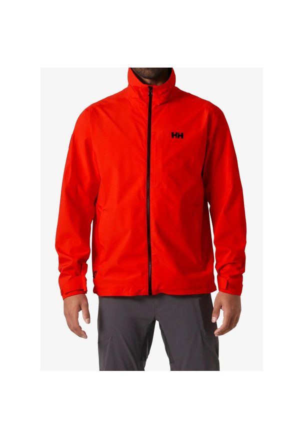 Kurtka przeciwdeszczowa męska Helly Hansen HP Racing Jacket 2.0. Kolor: czerwony. Sport: turystyka piesza