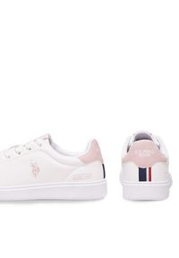U.S. Polo Assn. Sneakersy MARLYN001 Biały. Kolor: biały. Materiał: skóra