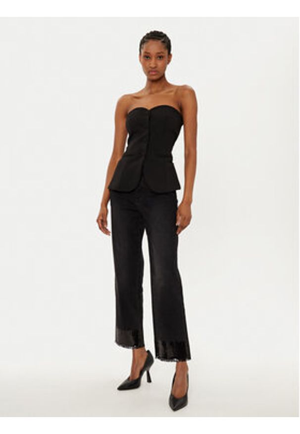 Joseph Ribkoff Jeansy 244948 Czarny Stretch Fit. Kolor: czarny