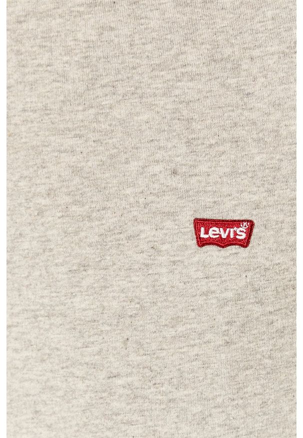 Levi's® - Levi's - Longsleeve. Okazja: na co dzień, na spotkanie biznesowe. Kolor: szary. Materiał: dzianina. Długość rękawa: długi rękaw. Styl: biznesowy, casual