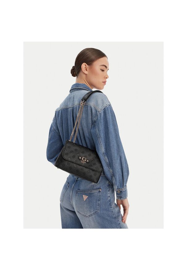 Torebka Guess. Kolor: czarny