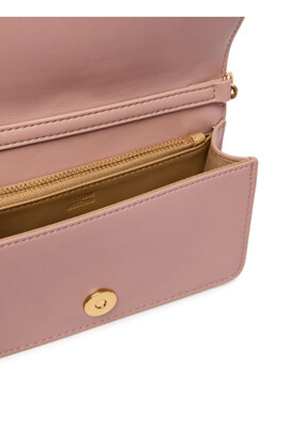 Love Moschino - LOVE MOSCHINO Torebka JC5640PP0OLC0600 Różowy. Kolor: różowy. Materiał: skórzane