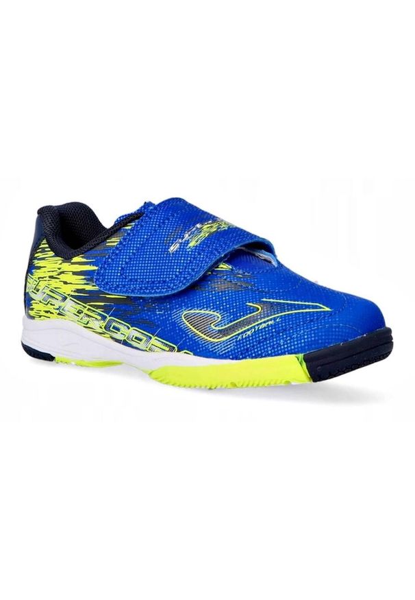 Buty halowe do piłki nożnej dla dzieci Joma Super Copa IN. Kolor: niebieski