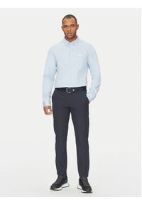 BOSS Koszula 50533163 Błękitny Regular Fit. Kolor: niebieski. Materiał: bawełna