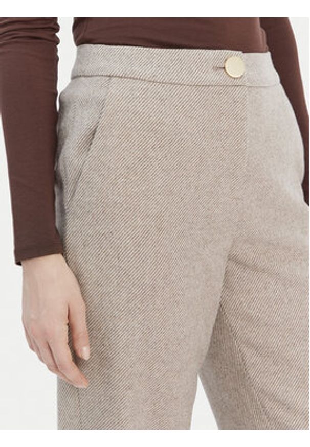 Armani Exchange Spodnie materiałowe XW000723 AF16146 M1088 Beżowy Regular Fit. Kolor: beżowy. Materiał: syntetyk